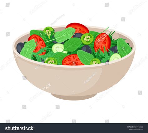 Salad Clipart Royalty-Free Images, Stock Photos & Pictures | Shutterstock