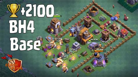 Push Trophy BH4 ~ Builder Base Clash of Clans - YouTube