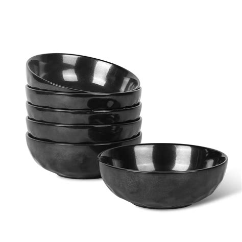 vicrays Ceramic Pasta Bowls Set, 32 Ounce Soup Bowls, Large Salad Bowls, Chip Resistant ...