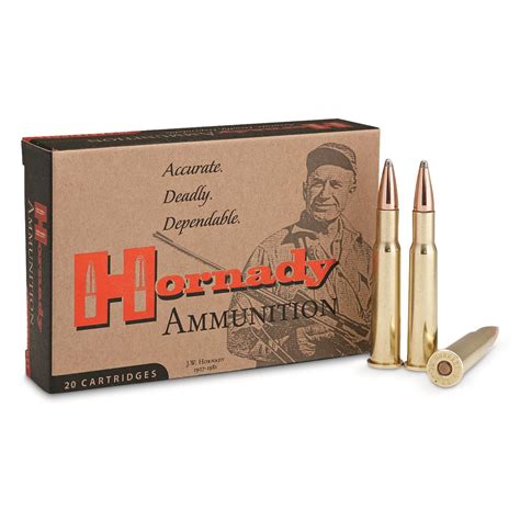 Hornady Custom, .30-40 Krag, InterLock SP, 180 Grain, 20 Rounds ...