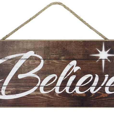 Believe Sign - Etsy