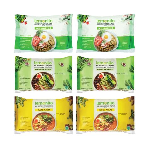 Lemonilo Noodles 77 Grams (4 Flavors) | Shopee Singapore