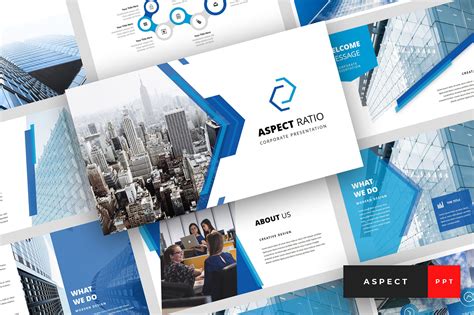 Aspect - Corporate PowerPoint Template By StringLabs | TheHungryJPEG