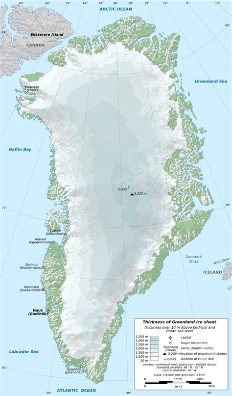 Maps of Greenland | Map Library | Maps of the World