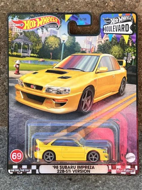 HOT WHEELS BOULEVARD Premium # 69 '98 Subaru Impreza 22B-STI Version ...