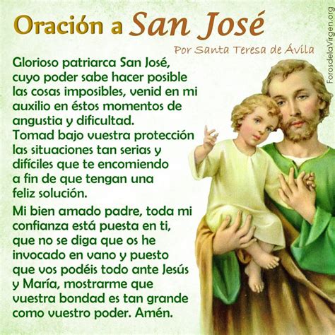 Oración a San jose casos imposibles ※ - Iluminación Digital