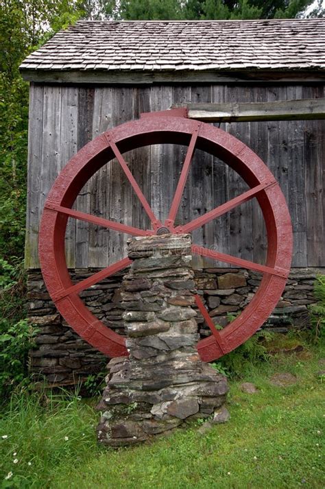 Grist Mill Water Wheel Royalty Free Stock Image - Image: 1007586