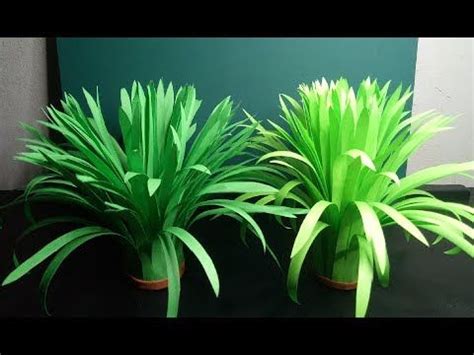 Artificial Grass How to Make Grass using Paper DIY Home Decor Ideas - YouTube | Jungle ...