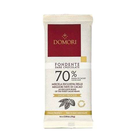 Trinitario 70% dark chocolate bar 2.6 oz 2.6 Oz Domori | Eataly