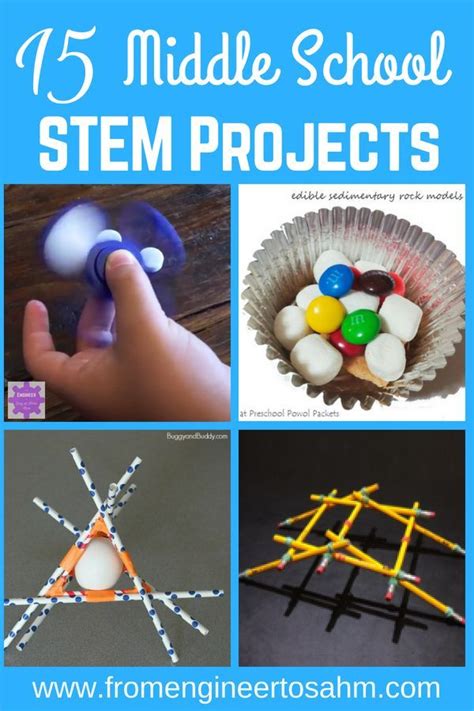 15 Middle School STEM Projects - From Engineer to Stay at Home Mom | Stem projects middle school ...