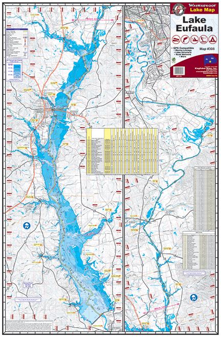 Lake Eufaula Alabama Map - Winna Kamillah