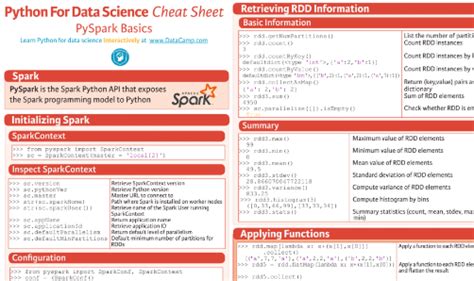 20 Cheat Sheets: Python, ML, Data Science, R, and More - Data Science Central