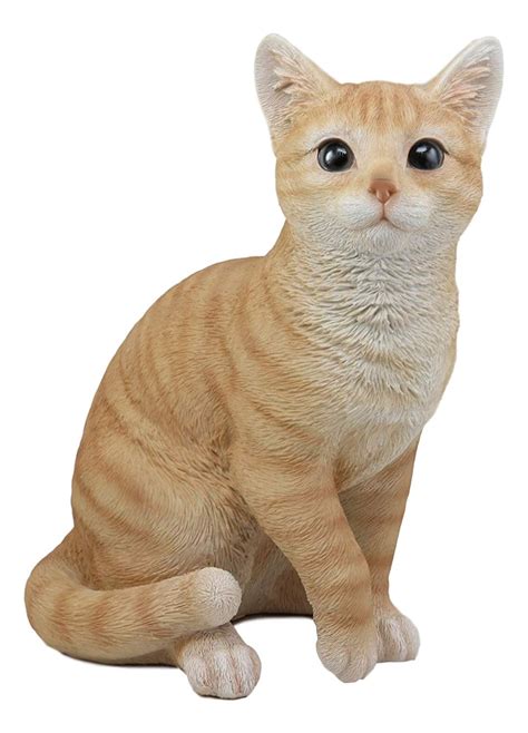 Tabby Cat 12" Polyresin Sculpture, by Ebros Gift - Walmart.com