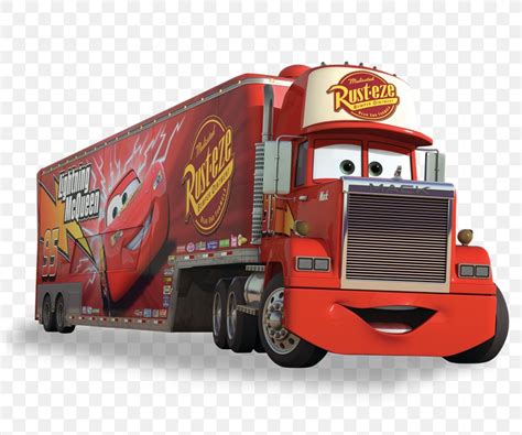 Lightning McQueen Mack Trucks Mack Super-Liner Cars, PNG, 800x685px ...