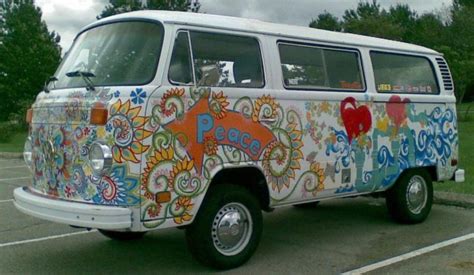 Hippie Van Painting at PaintingValley.com | Explore collection of Hippie Van Painting