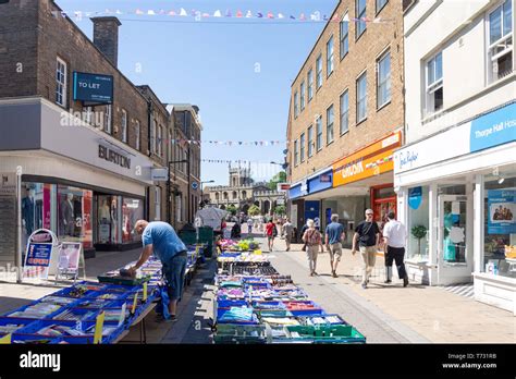 Huntingdon High Street, Huntingdon, Cambridgeshire, England, United Kingdom Stock Photo - Alamy