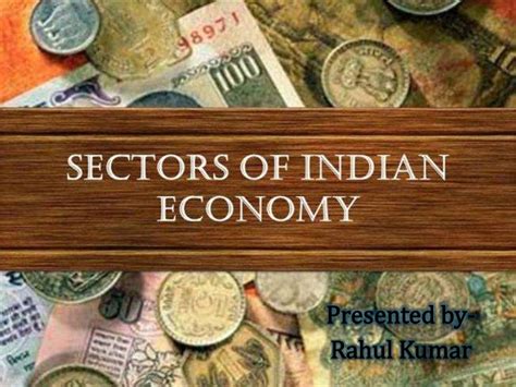 Sectors of indian economy