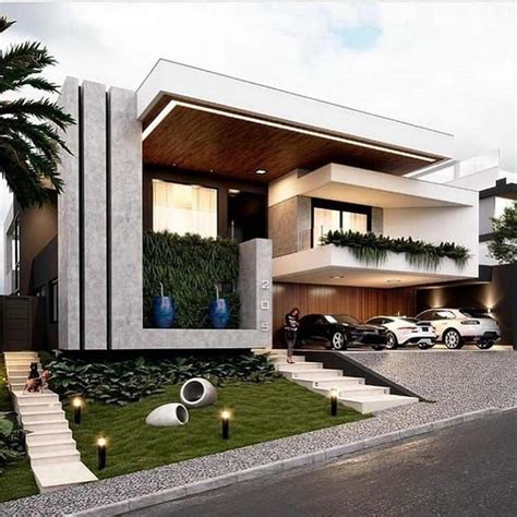 33 The Best Villa Exterior Design Ideas That You Definitely Like - HMDCRTN