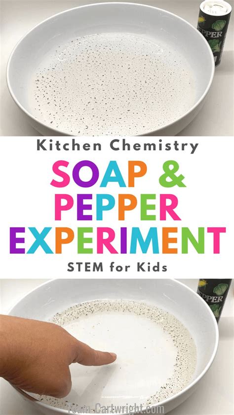 Soap and Pepper Experiment- Easy Soap Science Experiment for Kids ...