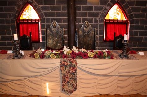 royal party, princess party, pirate party, medieval party table ...