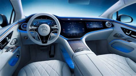 Mercedes-Benz Reveals Stunning Interior Of The EQS