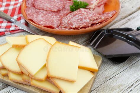 Raclette cheese stock image. Image of french, traditional - 125504041