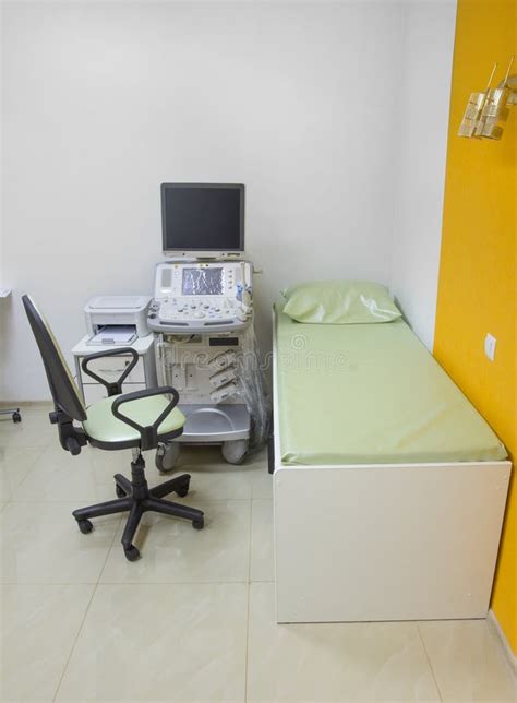 Interior Room With Medical Ultrasound Diagnostic Equipment Stock Image - Image of ultrasound ...