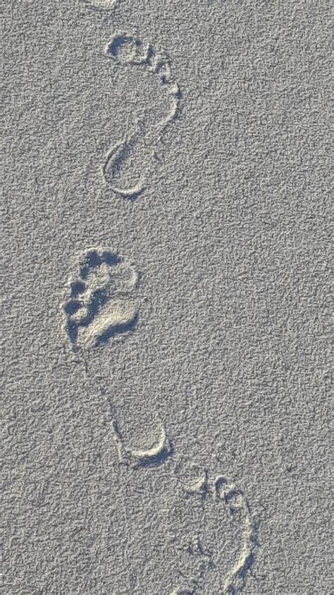 Walk Away, beach, footprints, sand, water, ocean, HD phone wallpaper | Peakpx
