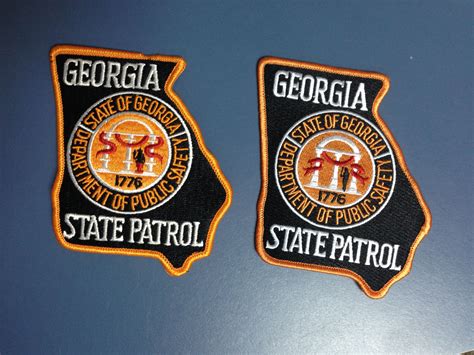 || KEN YOUNG CO. || patches, georgia, state, patrol, patch, law enforcement, uniform, custom ...