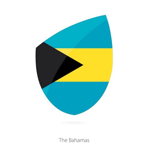 Premium Vector | Flag of the bahamas