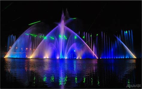 Light and Music Fountain in Vinnytsia