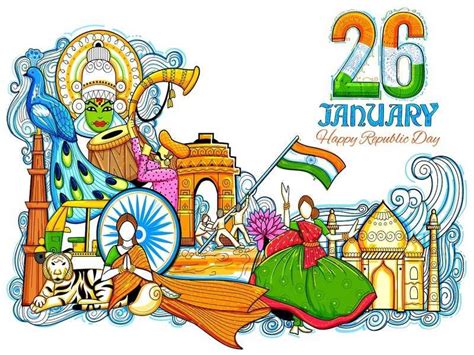 Republic Day OF India | India painting, India poster, Independence day ...