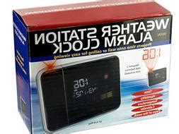 Weather Station Digital Alarm Clock - Pack