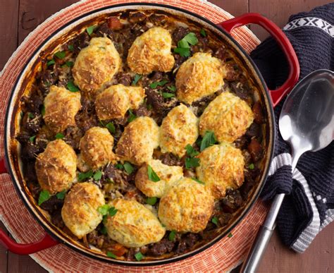 Beef Casserole With Cheese Dumplings – Icing On The Steak