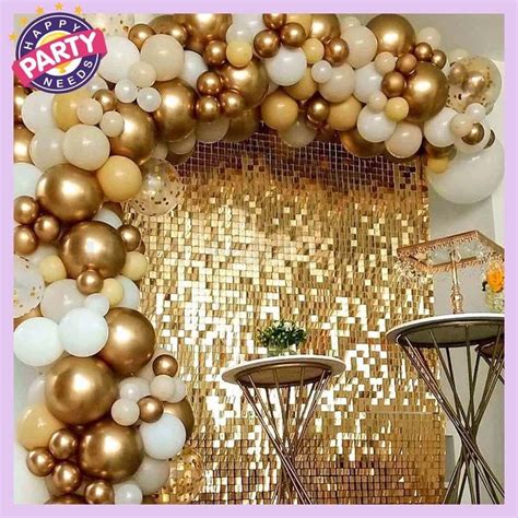 2Meters Foil Curtain Backdrops Birthday Party Decorations Sequin Wall Backdropn Birthday ...