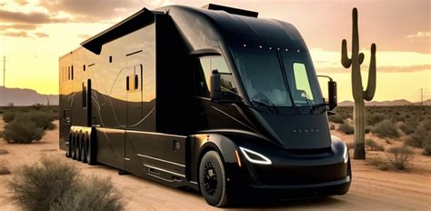 Tesla Semi looks incredible as an electric camper - Local News Today