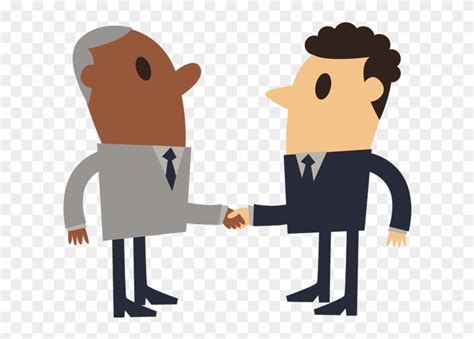 Download Free Business Shake Hand Simple Cartoon Of Shaking - Shake Hands Cartoon Clipart ...