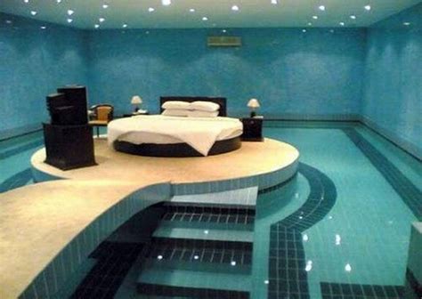 Swimming pool bedroom | Interior Design Ideas