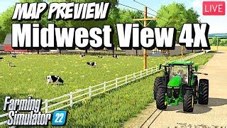 🔴LIVE | Testing a New Midwest Map For Farming Simulato... | Doovi