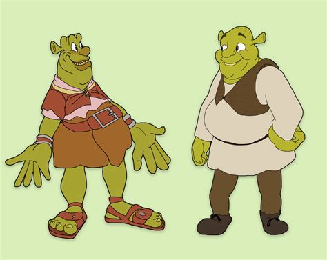 A Tale of Two Shreks by Hyzenthlay-Rose on DeviantArt