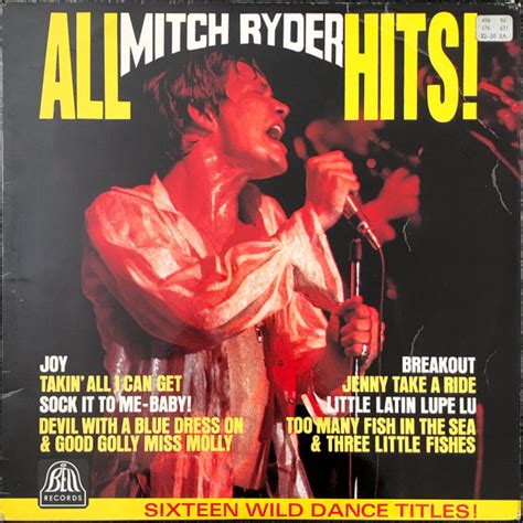 Mitch Ryder – All Mitch Ryder Hits! – Vinyl (LP, Compilation, Stereo ...