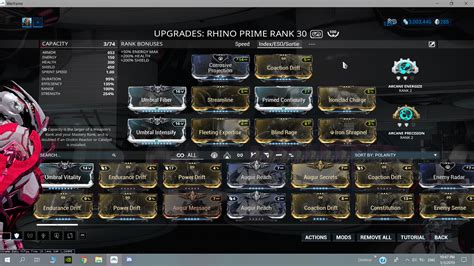 100 Forma Rhino Prime : r/Warframe