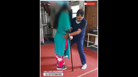 Walking after T12 spinal cord injury | Neuro rehab hospital #jaipur #shorts #neurotherapy - YouTube