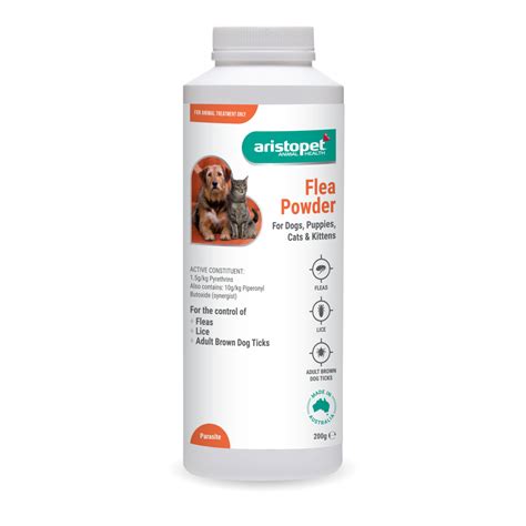 Flea Powder for Dogs, Cats, Puppies and Kittens