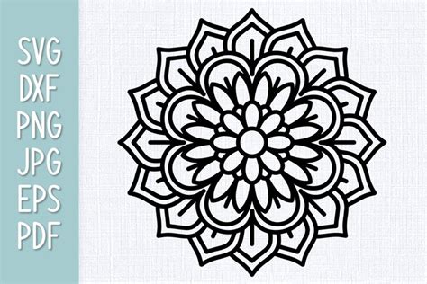 Flower Mandala SVG