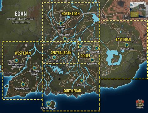 Edan Map | ELEX | game-maps.com