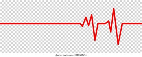 Heart Rate Monitor Line Vector Isolated Stock Vector (Royalty Free ...