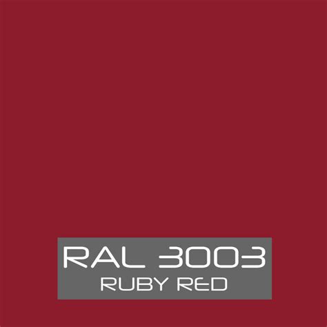 RAL 3003 Ruby Red Powder Coat Paint 1 LB – The Powder Coat Store