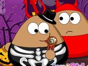 Pou Halloween Slacking - Play The Game Online 4 Free