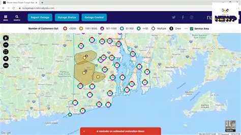 Thousands without power across Rhode Island - YouTube